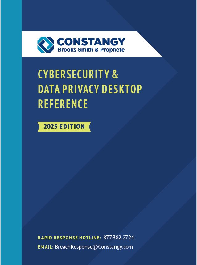 Privacy Data Reference Cybersecurity & Data Privacy Desktop Reference Sign Up